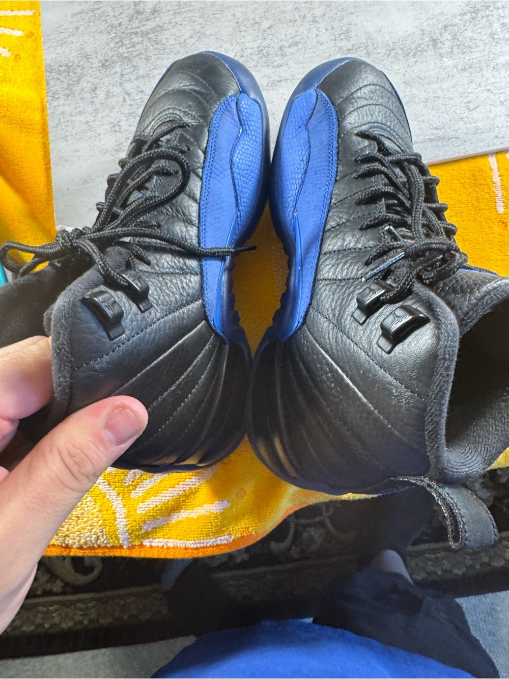Size 4.5Y Air Jordan 12 Retro Game Royal (Used, No Box) - Picture 5 of 7
